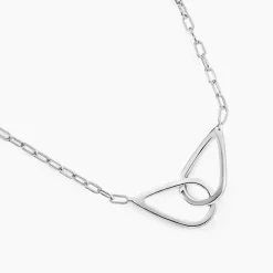 Collier Les Inseparables Argent Blanc