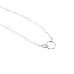 Collier Les Inseparables Argent Blanc