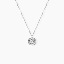 Collier Lilibeth Argent Blanc