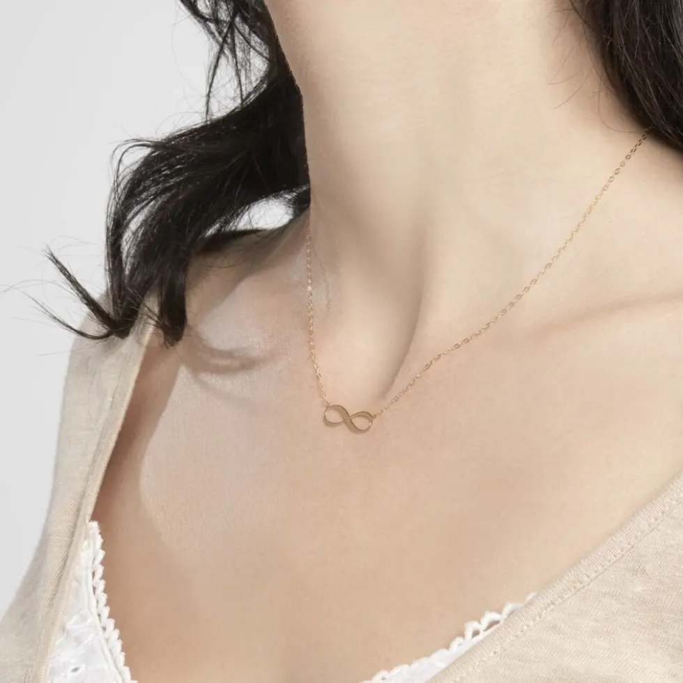 Collier Loana Infini Or Jaune