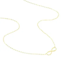Collier Loana Infini Or Jaune