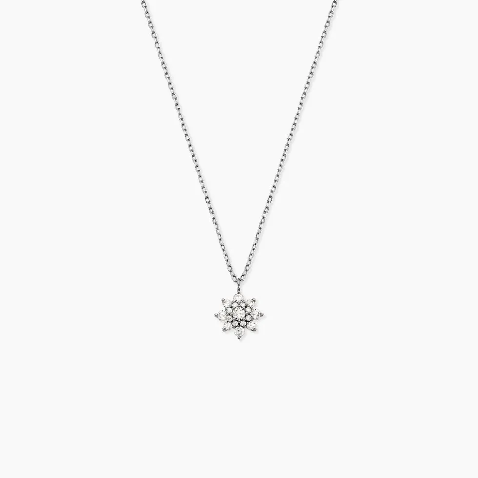Collier Lorraine Argent Blanc Oxyde De Zirconium