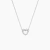 Collier Lovella Argent Blanc Oxyde De Zirconium