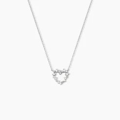 Collier Lovella Argent Blanc Oxyde De Zirconium