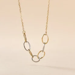 Collier Lucette Or Bicolore
