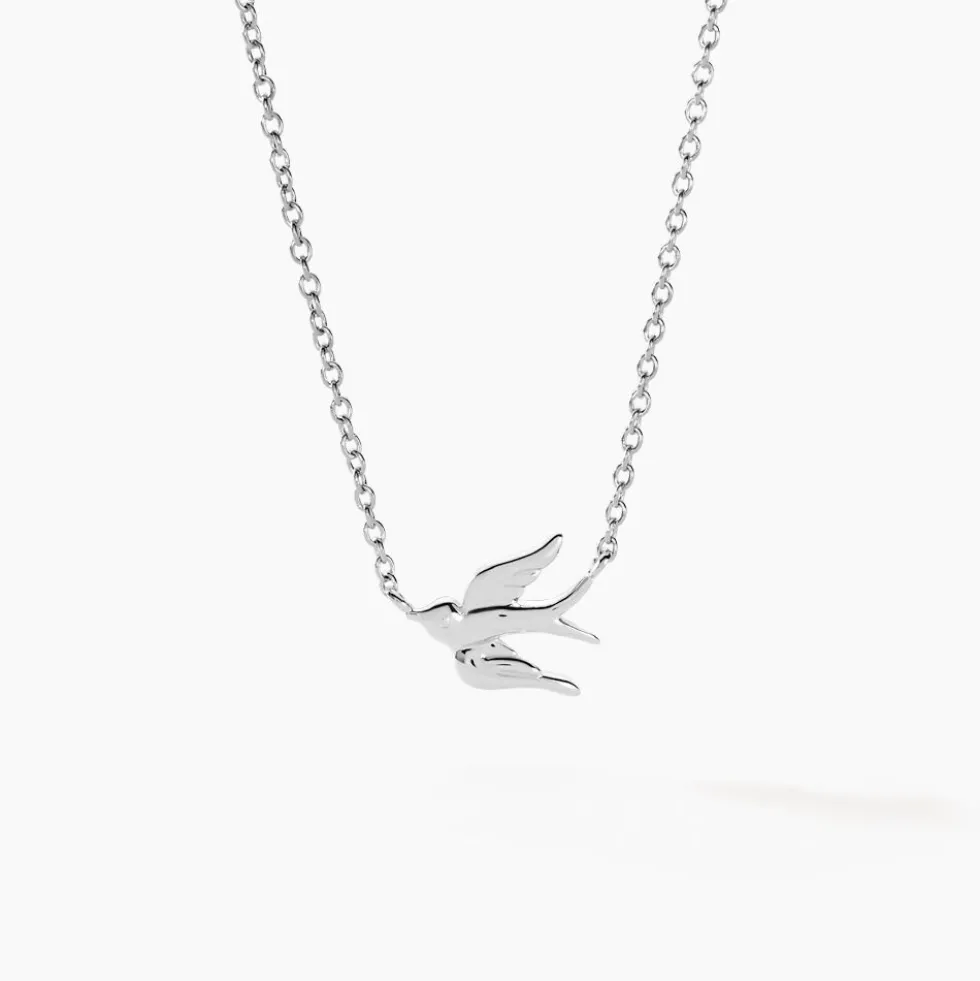 Collier Luya Argent Blanc