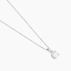 Collier Lynna Argent Blanc Oxyde De Zirconium
