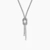 Collier Madison Argent Blanc