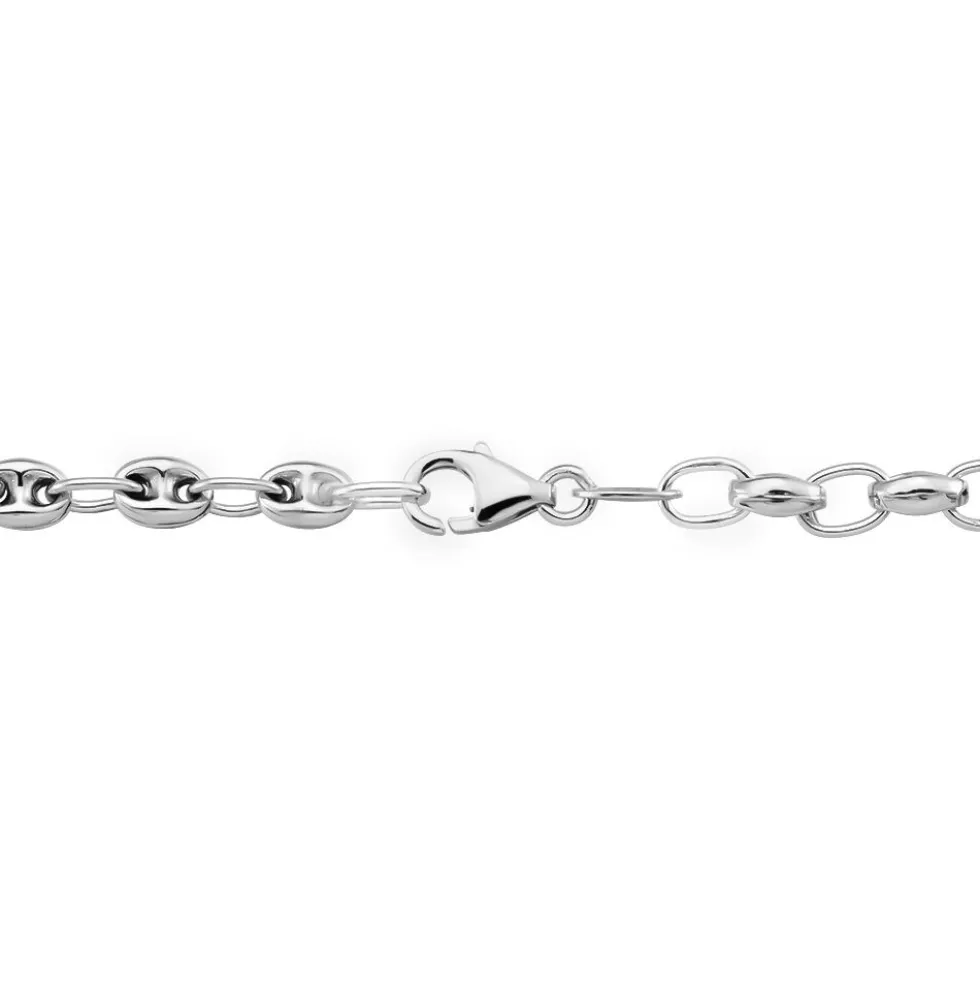 Collier Maille Argent Carrus