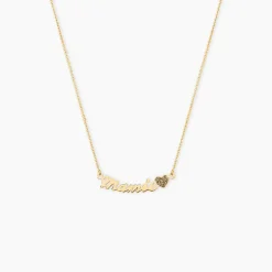 Collier Mamie Or Jaune