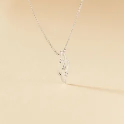 Collier Marnie Or Blanc Diamant