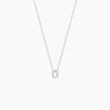 Collier Maude Or Blanc Diamant