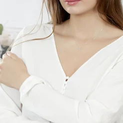 Collier Maude Or Blanc Diamant