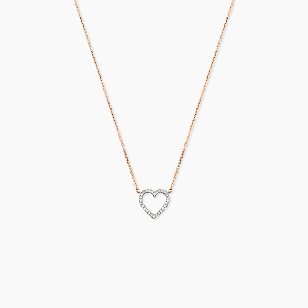 Collier Maude Or Rose Diamant
