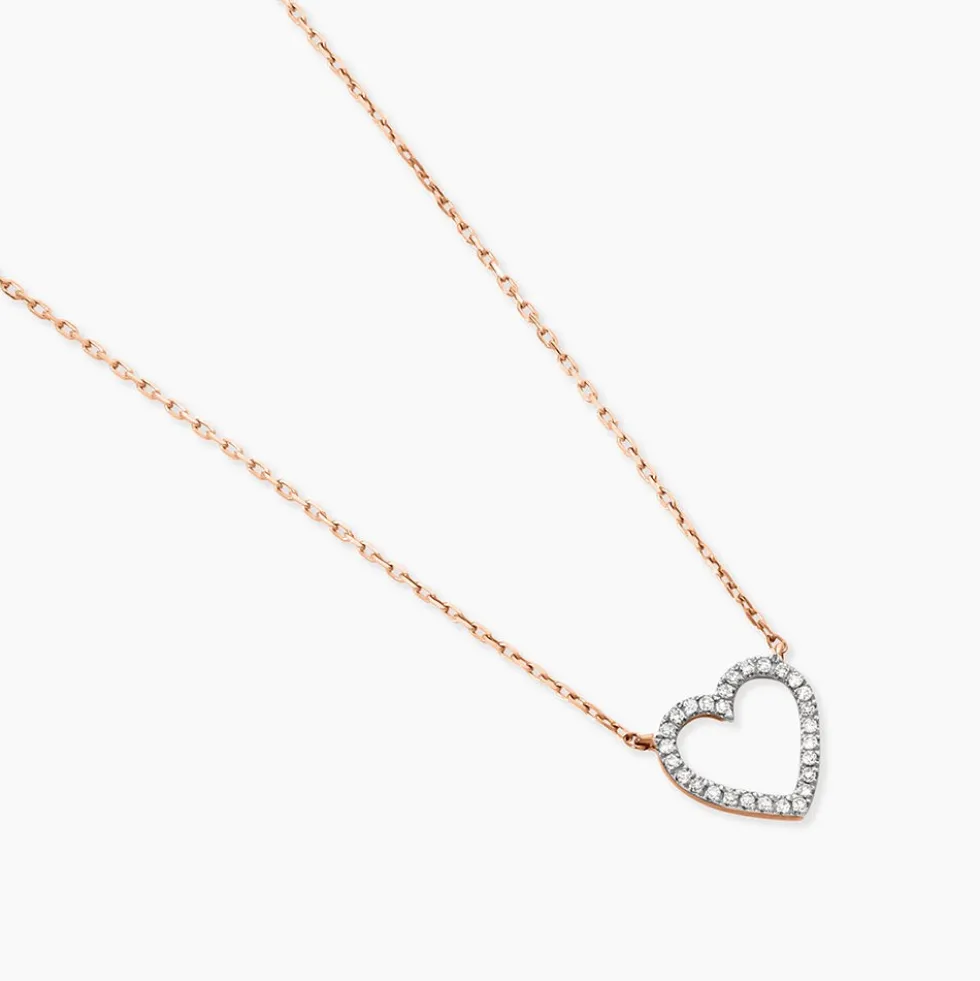 Collier Maude Or Rose Diamant