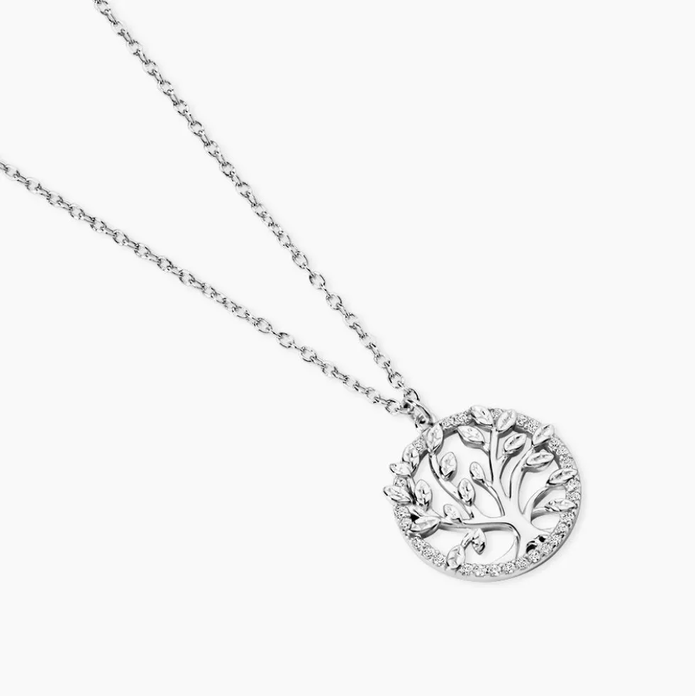 Collier Maximilian Argent Blanc Oxyde De Zirconium
