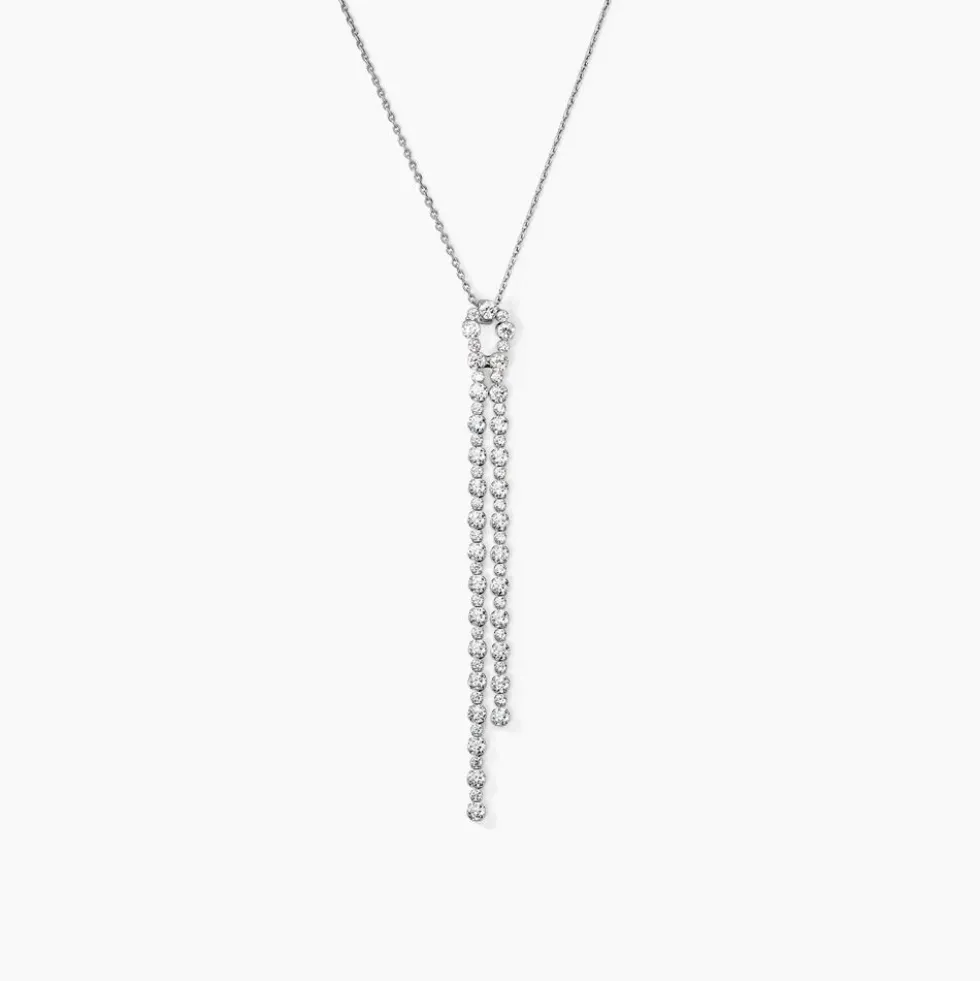 Collier Mayfair Argent Blanc Oxyde De Zirconium