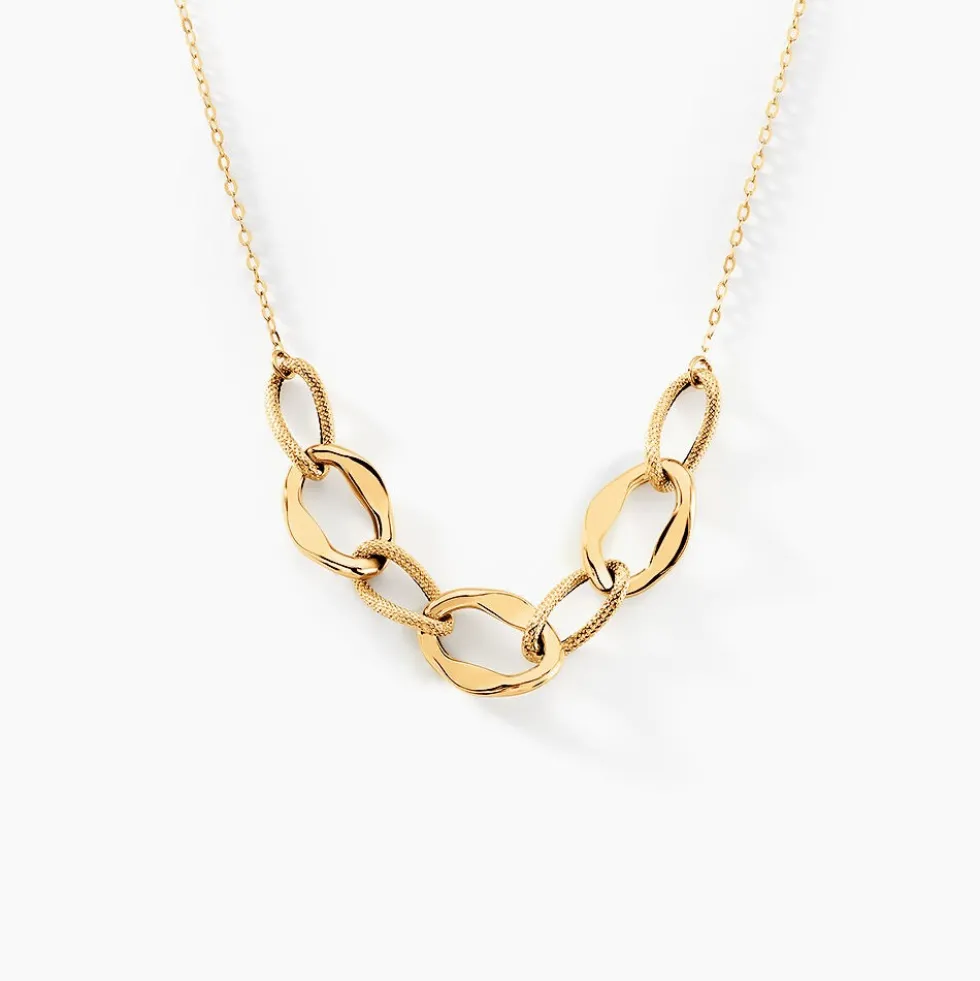 Collier Meallan Or Jaune