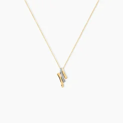Collier Melia Or Jaune Diamant