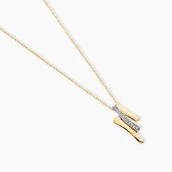 Collier Melia Or Jaune Diamant
