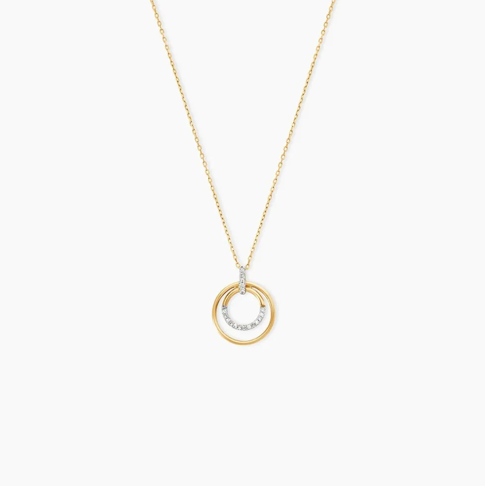 Collier Mellisse Or Jaune Diamant