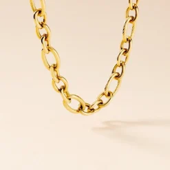 Collier Merrilyn Acier Doré