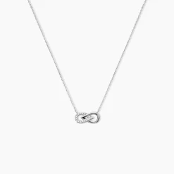Collier Michayla Blanc Diamant Blanc