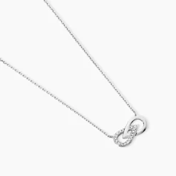 Collier Michayla Blanc Diamant Blanc