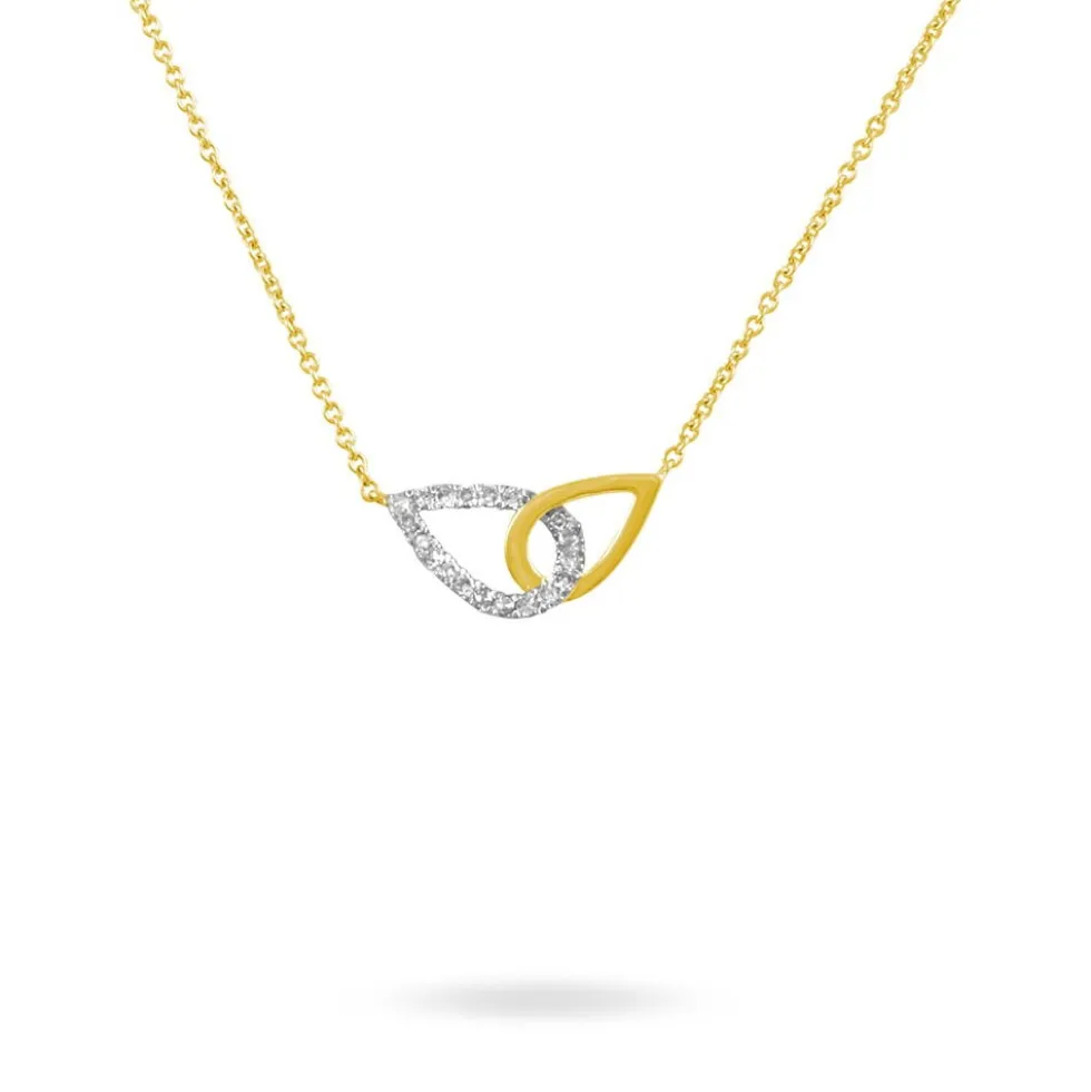 Collier Mihrimah Or Jaune Diamant