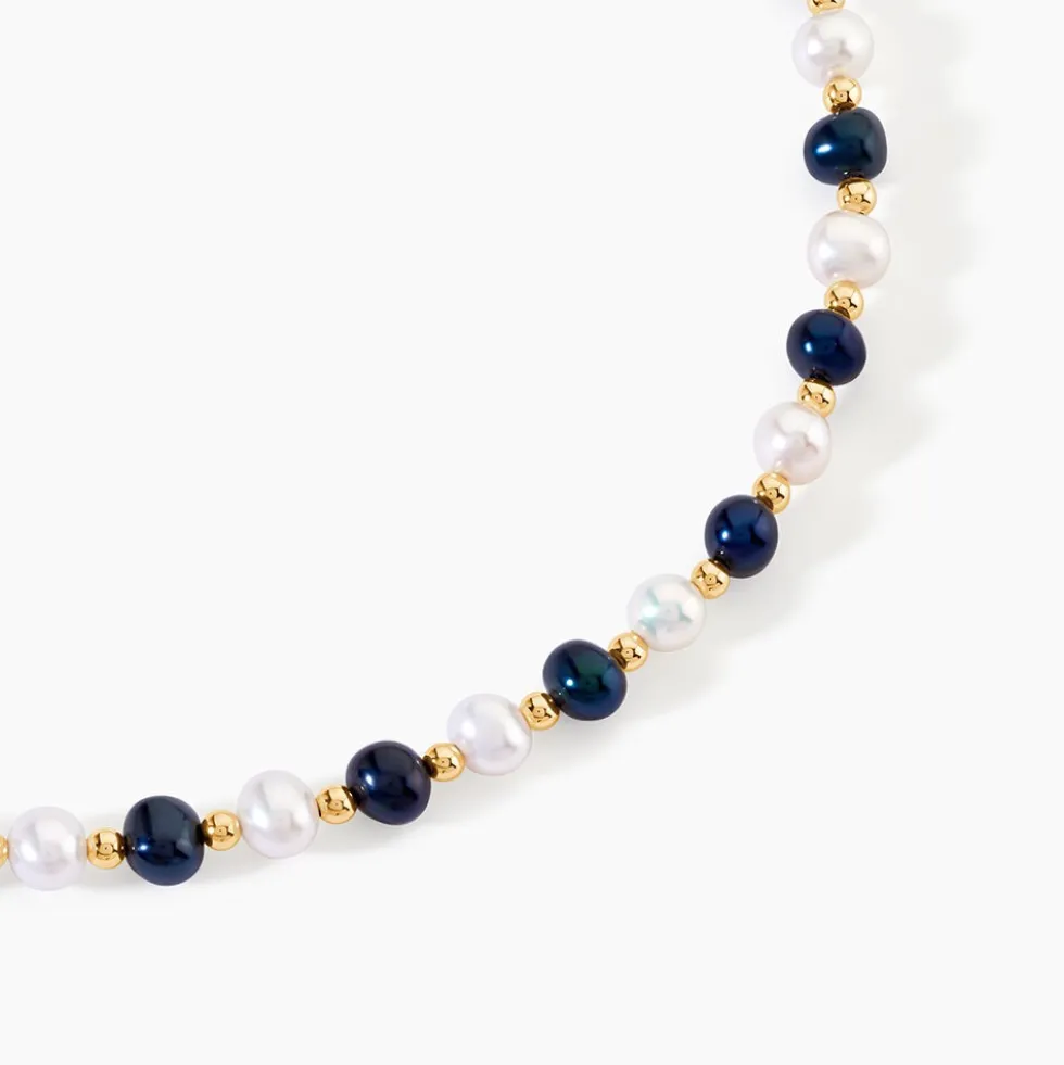 Collier Mirjam Or Jaune Perle De Culture