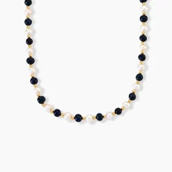 Collier Mirjam Or Jaune Perle De Culture