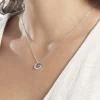 Collier Mirtel Argent Nacre