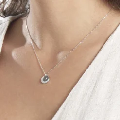 Collier Mirtel Argent Nacre