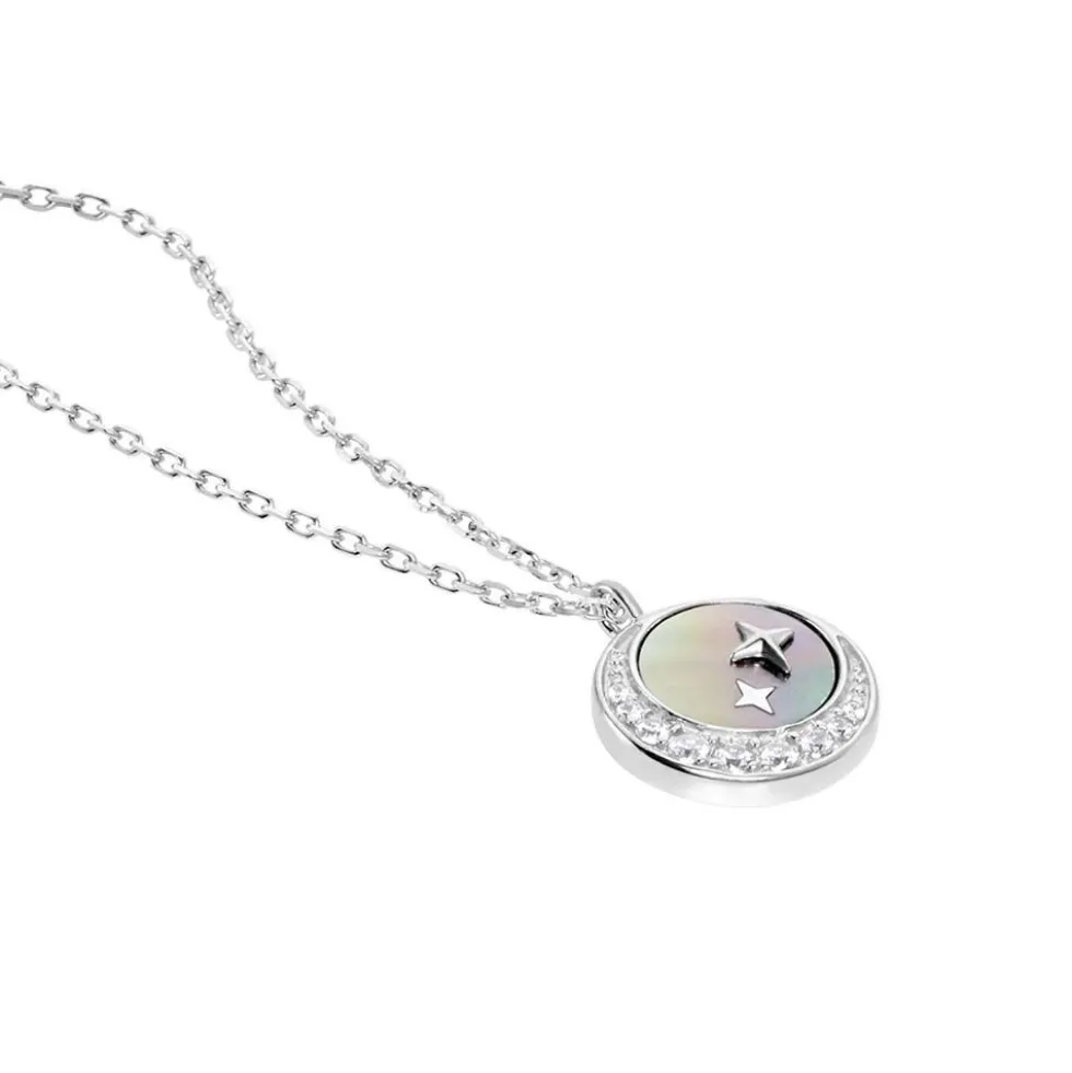 Collier Mirtel Argent Nacre