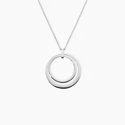 Collier Moussouae Acier Blanc