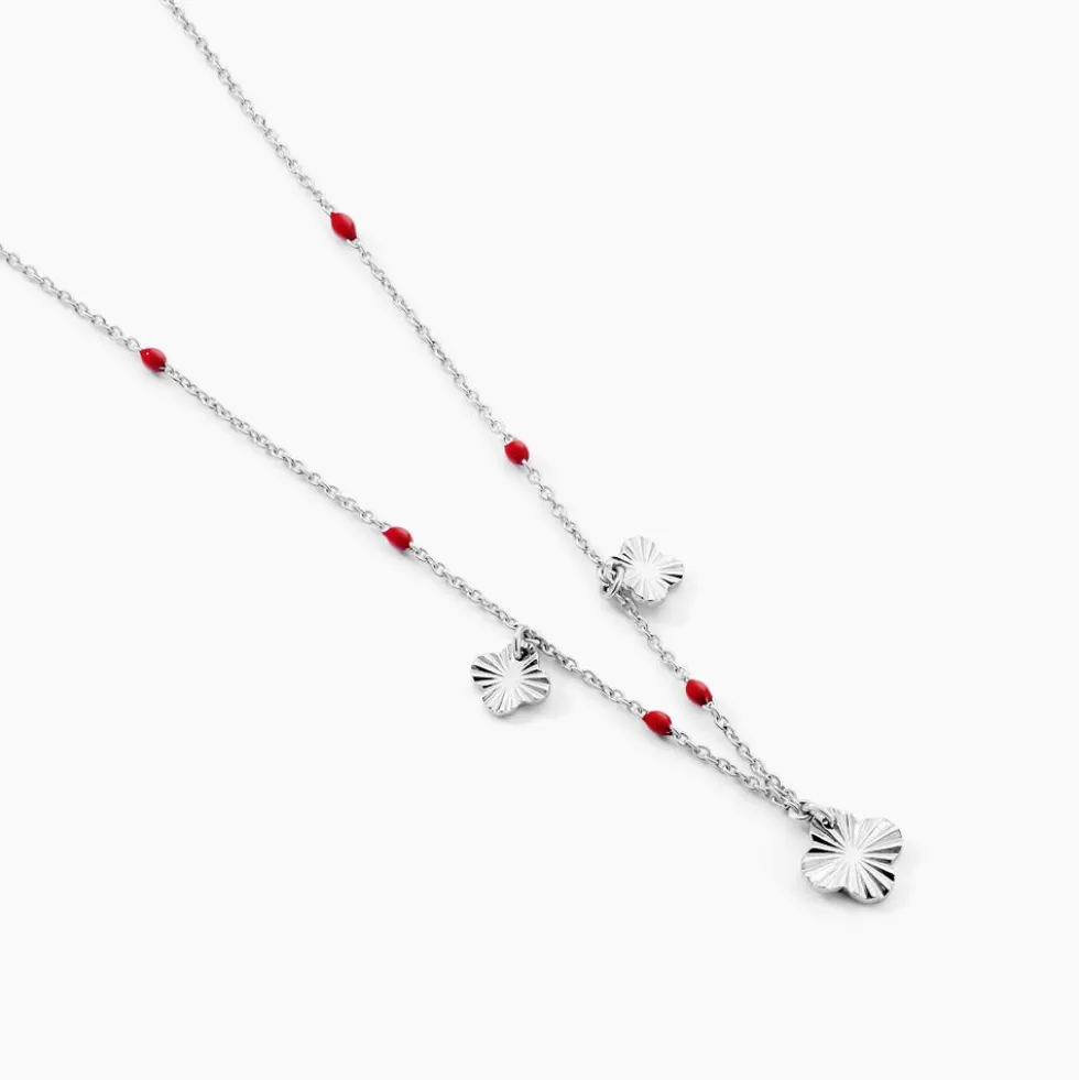 Collier Muguette Argent Blanc