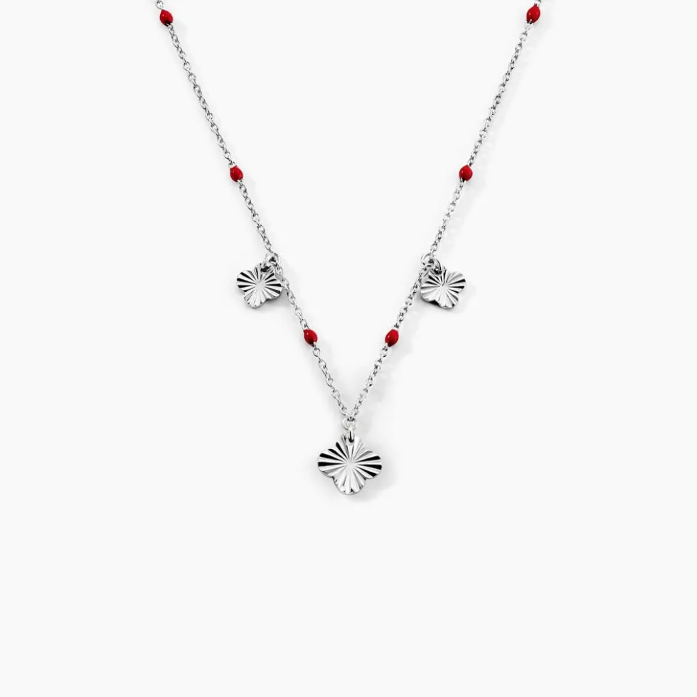Collier Muguette Argent Blanc