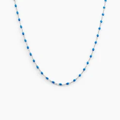 Collier Muguette Argent Blanc