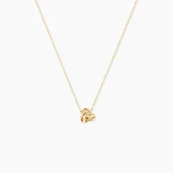 Collier Munro Or Jaune Oxyde De Zirconium