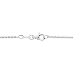 Collier Nahila Argent Blanc
