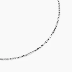 Collier Nahila Argent Blanc