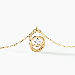 Collier Natalona Or Jaune Diamant
