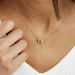 Collier Natalona Or Jaune Diamant