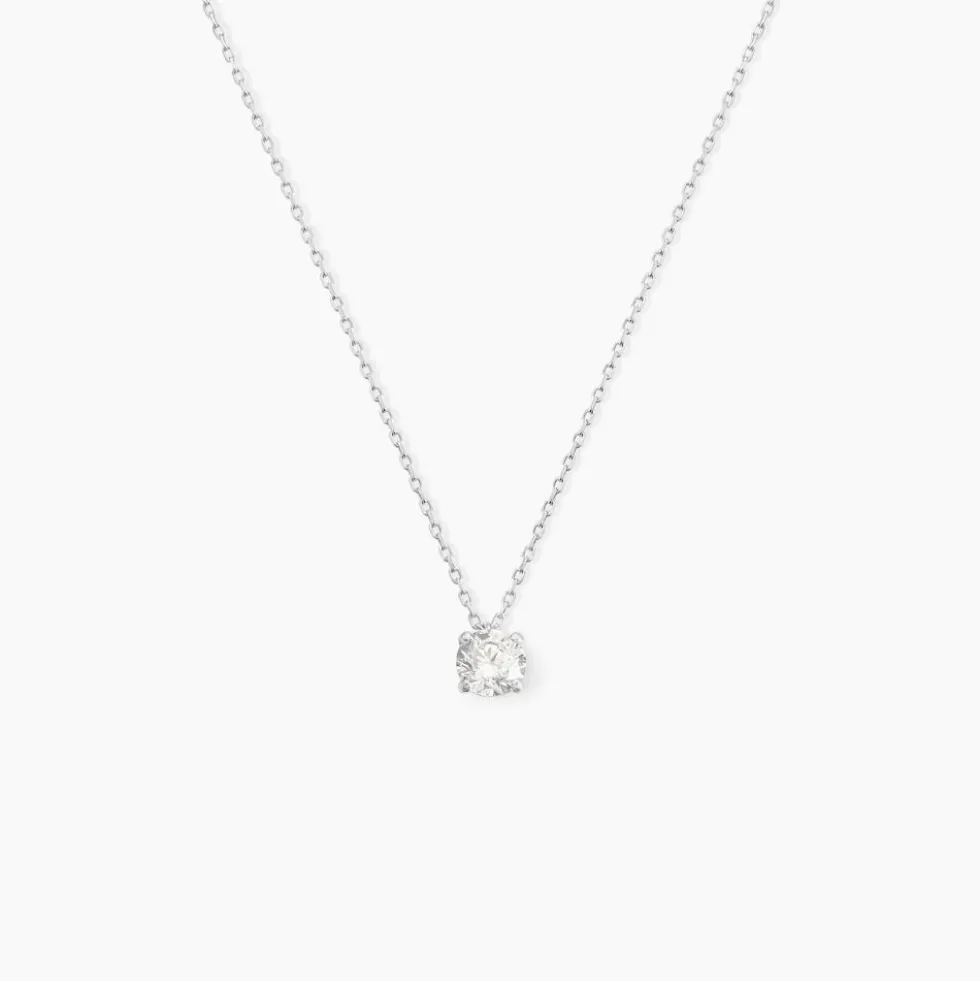 Collier Nazha Or Blanc Oxyde De Zirconium