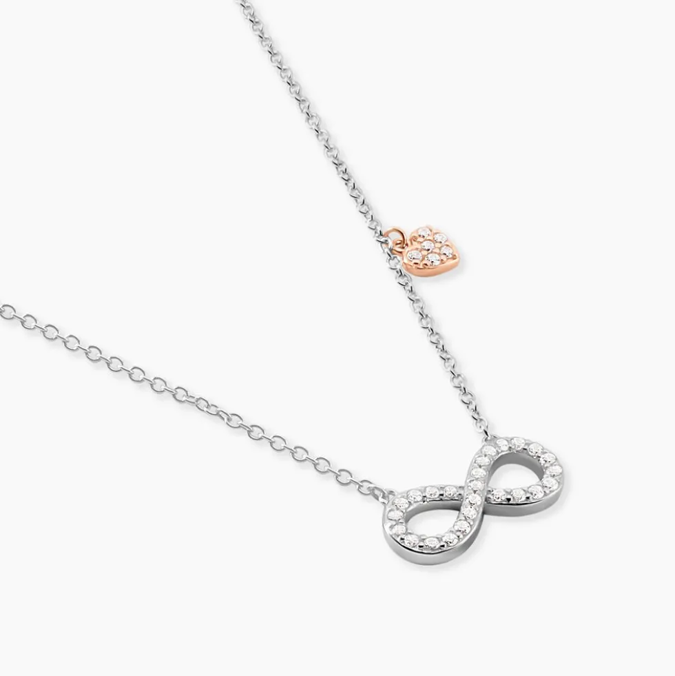 Collier Nella Argent Blanc Oxyde De Zirconium