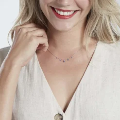 Collier Neoma Argent Oxyde De Zirconium