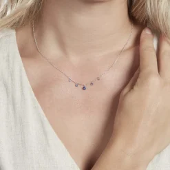 Collier Neoma Argent Oxyde De Zirconium