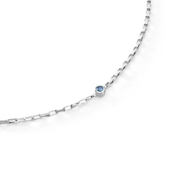 Collier Nexus Argent Blanc Oxyde De Zirconium