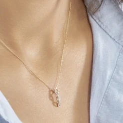 Collier Nucia Or Jaune Diamant