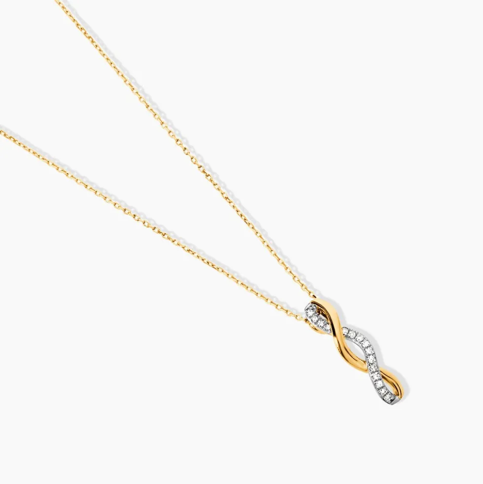 Collier Nucia Or Jaune Diamant